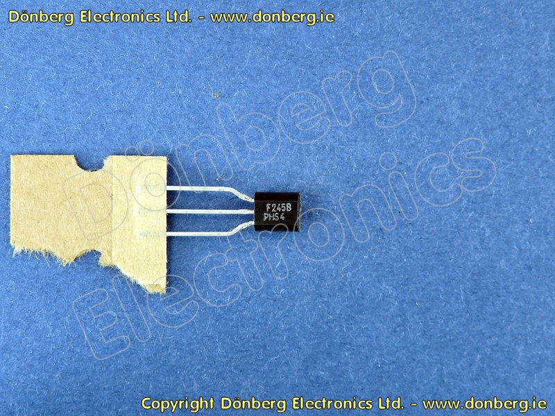 thumbnail image 2 of BF256B Fairchild N-FET – VHF/UHF Symmetrical 30V 13mA 300mW TO92 – 10 Pcs 2 of 5
