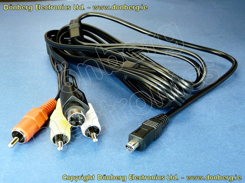 QCNWB173WJZZ AVS KABEL SHARP VLZ3 = VLZ5/VLZ1 VIEWCAM/VLZ5U...