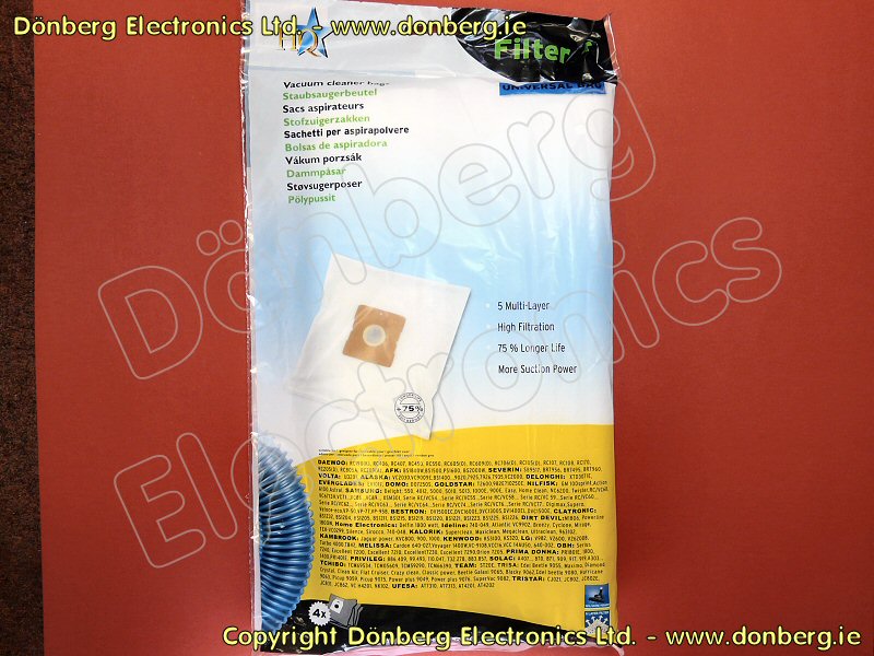 20 Bolsas De Aspiradora Apta Para Nilfisk GM 100 Sprint Plus